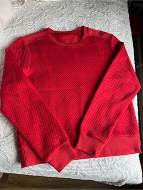 Born Primitive Red Quilted Crewneck Sweatshirt